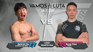 VAMOS à LUTA Vol4 Gabriel Ho vs Kova Chiu  Match 02 Cage Grappling  20240728 [upl. by Ferullo]