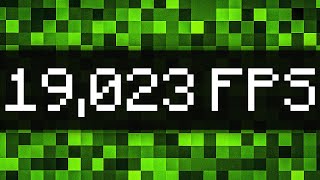 I Beat Minecrafts FPS Record [upl. by Elsie]