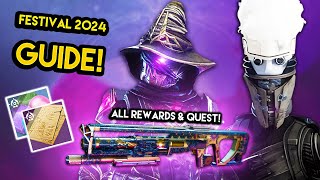 Destiny 2  FESTIVAL OF THE LOST 2024 GUIDE All Rewards Masks and More [upl. by Westmoreland]