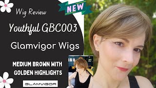 Affordable Cute Wig  Youthful GBC003  Glamvigor Wigs  Wig Review wigs [upl. by Yrakcaz]