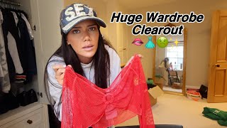 Throwing out all my clothes and a big Makeup giveaway 💞 [upl. by Imalda234]