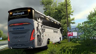 ETS2 Shohagh Scania K360 Laksana SR2 XHD Prime Dhaka to Barishal [upl. by Egoreg]