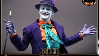 The Joker 1989 Version DX08 Hot Toys HD Action Figure Review  wwwTekSushicom [upl. by Akiraa]