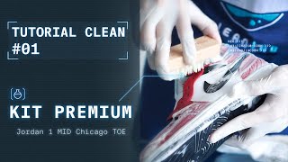 Tutorial Clean 01  Kit Premium  Como limpiar zapatillas de cuero [upl. by Marcella]