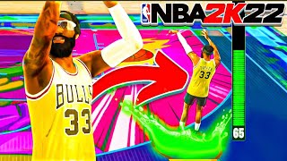 2WAY SLASHING PLAYMAKER  BIGGEST GREEN WINDOW JUMPSHOT  UNSTOPPABLE in NBA 2K22 [upl. by Okier921]