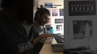 New York Nagaram Piano Cover Shorts [upl. by Ecnerat]