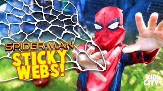 How to Make SpiderMan Sticky Webs [upl. by Anhpad436]