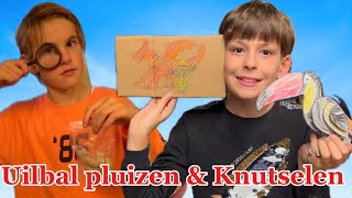 UILENBAL 🦉PLUIZEN amp KNUTSELEN video 96 [upl. by Ydda]