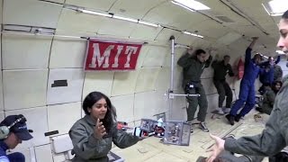 MIT students can fly in reduced gravity [upl. by Eniamrej122]