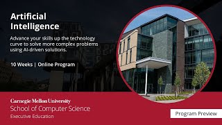 Online Course Preview  Artificial Intelligence at Carnegie Mellon University [upl. by Ireg]