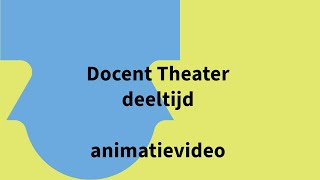 Docent Theater deeltijd animatievideo [upl. by Llennehc]