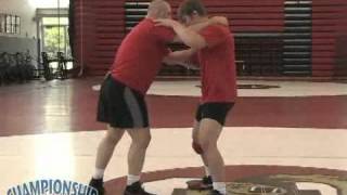 How to Coach Wrestling Damion Hahn Power Duck Under Series [upl. by Eixel985]