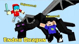 Melawan Boss Naga Ender di Raft Survival MCPE [upl. by Ellehcrad209]