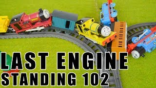 THE LAST ENGINE STANDING 102 THOMAS AND FRIENDS TRACKMASTER [upl. by Linder791]