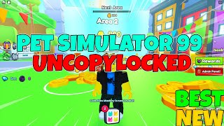 FREE PET SIMULATOR 99 UNCOPYLOCKED BEST ROBLOX STUDIO NEWEST [upl. by Garibald]