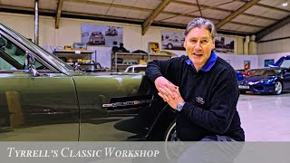 Aston Martin DBS V8  1960s British icon restored  Tyrrells Classic Workshop [upl. by Cash525]