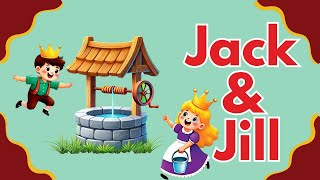 Jack amp Jill  nursery Rhyme Video  Kiddies World [upl. by Eelimaj529]