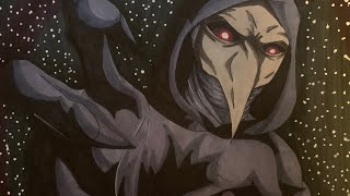 Drawing SCP 049 The Plague Doctor [upl. by Nageam]