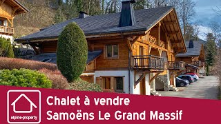 Chalet à vendre Samoëns Le Grand Massif [upl. by Caterina]