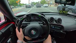 Alfa Romeo 4C Drive POV [upl. by Chase]