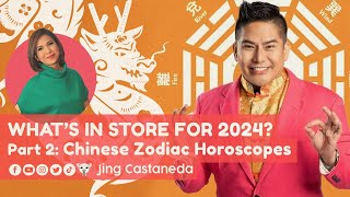 Chinese Zodiac Horoscopes para sa 2024 [upl. by Alegnaoj]