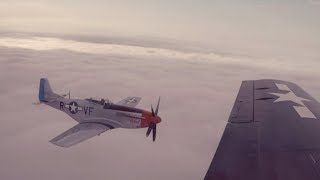 P51 Mustangs over AirVenture Humble Pilots Keeping their Flight Chops Sharp  Flight VLOG [upl. by Monroy539]