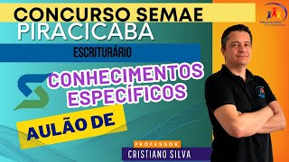 04  Concurso SEMAE Piracicaba  Escriturário  Conhecimentos Específicos  Protocolo [upl. by Dyche]