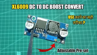 xl6009 dcdc step up module in hindi  xl6009 boost converter  Xl6009 dcdc step up module [upl. by Lapham606]