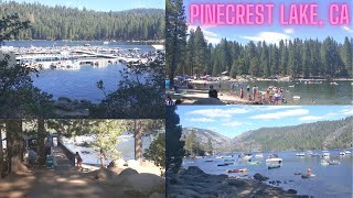 Pinecrest Lake  Stanislaus National Forest  Beautiful beach Spectacular hiking trails Marina [upl. by Daigle]