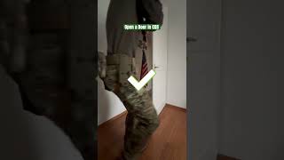 Open a Door in CQB military army airsoftshorts airsoftmilsim airsoftrifles [upl. by Lelah18]