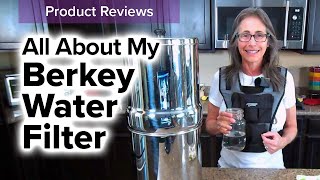 My Berkey Water Filtration System 💧 How To Clean It and Test the Filters [upl. by Antebi429]