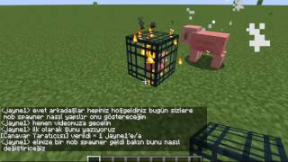 Minecraft mob spawner nasıl yapılır [upl. by Enileme]