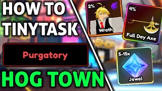 HOW TO EASILY MACRO HOGTOWN PURGATORY MODE  ANIME LAST STAND [upl. by Elvira337]