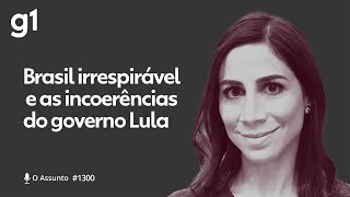 Brasil irrespirável e as incoerências do governo Lula  O Assunto [upl. by Milissent]