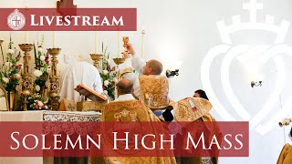 Solemn High Mass  Feast of Pentecost  52823 [upl. by Armstrong214]