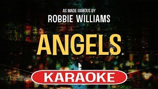 Angels Karaoke  Robbie Williams [upl. by Rickie]