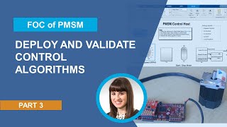 How to Deploy Control Algorithm to a Microcontroller  FOC of PMSM with Simulink Part 3 [upl. by Aynotan801]