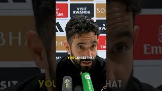 RUBEN AMORIM ON ARSENALs SET PIECESPost Match Press Conference  Arsenal 20 Manchester United [upl. by Assirral359]