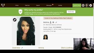 How To Set Up An ATTRACTIVE DATING PROFILE On Afrointroductions  StepbyStep Tutorial  AdammaTV [upl. by Shirline]