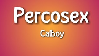 Calboy  Percosex Lyrics [upl. by Sholley]