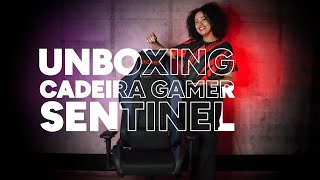 UNBOXING E MONTAGEM CADEIRA GAMER SENTINEL  PCYES [upl. by Francine]