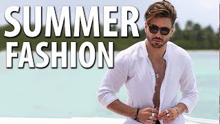 Mens Summer Outfit Inspiration  Tropical Lookbook for Men 2018  Punta Cana [upl. by Mellie]