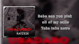 KAYZIESK  USADARO OFFICIAL VISUALIZER [upl. by Votaw]