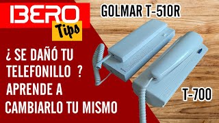 ✅ CAMBIAR EL TELEFONILLO PORTERO O INTERFONO DEL PISO EN ESPAÑA GOLMAR T 700 TUTORIAL 🇳🇮 🇪🇦 [upl. by Llirrem]