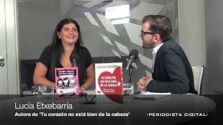 Lucía Etxebarría autora de Tu corazón no está bien de la cabeza 13 sep 2013 [upl. by Ecinert]