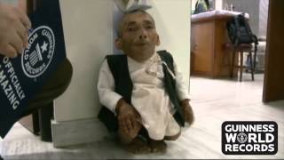 The worlds shortest man  Nepals Chandra Bahadur Dangi [upl. by Ettelloc994]