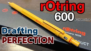 rOtring 600 “Drafting PERFECTION” FULL REVIEW [upl. by Brass925]