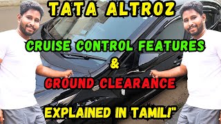 Tata Altroz Cruise Control Features  How to use cruise control in Altroz 2024 [upl. by Naitirb]