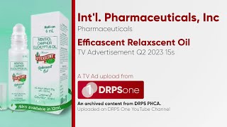 Efficascent Relaxscent Oil TV Ad Q2 2023 15s [upl. by Schonfield]