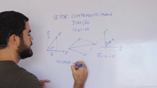 Operações básicas com vetores Álgebra linear Cálculo vetorial [upl. by Annehcu]